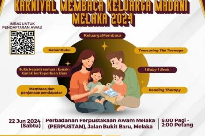 Program Karnival Membaca Keluarga Madani Melaka 2024