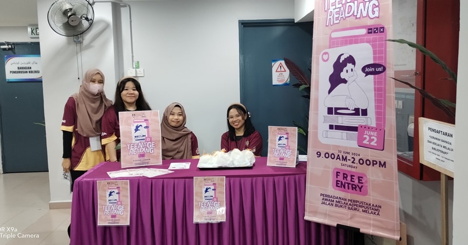 Teenage Reading Sessions Sempena Karnival Membaca Keluarga Madani Melaka 2024 3