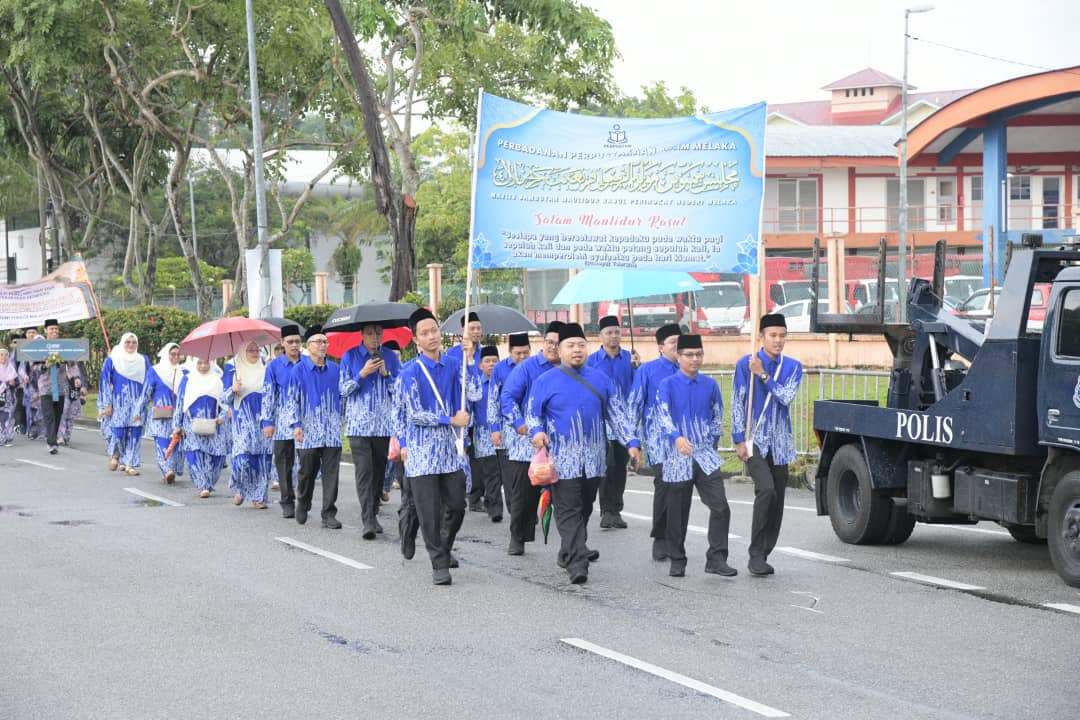 MAJLIS PERHIMPUNAN DAN PERARAKAN SEMPENA SAMBUTAN MAULIDUR RASUL PERINGKAT NEGERI MELAKA 1446H / 2024M1