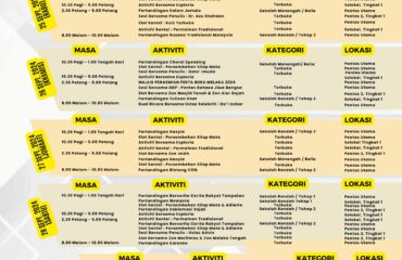 TENTATIF PESTA BUKU MELAKA 2024