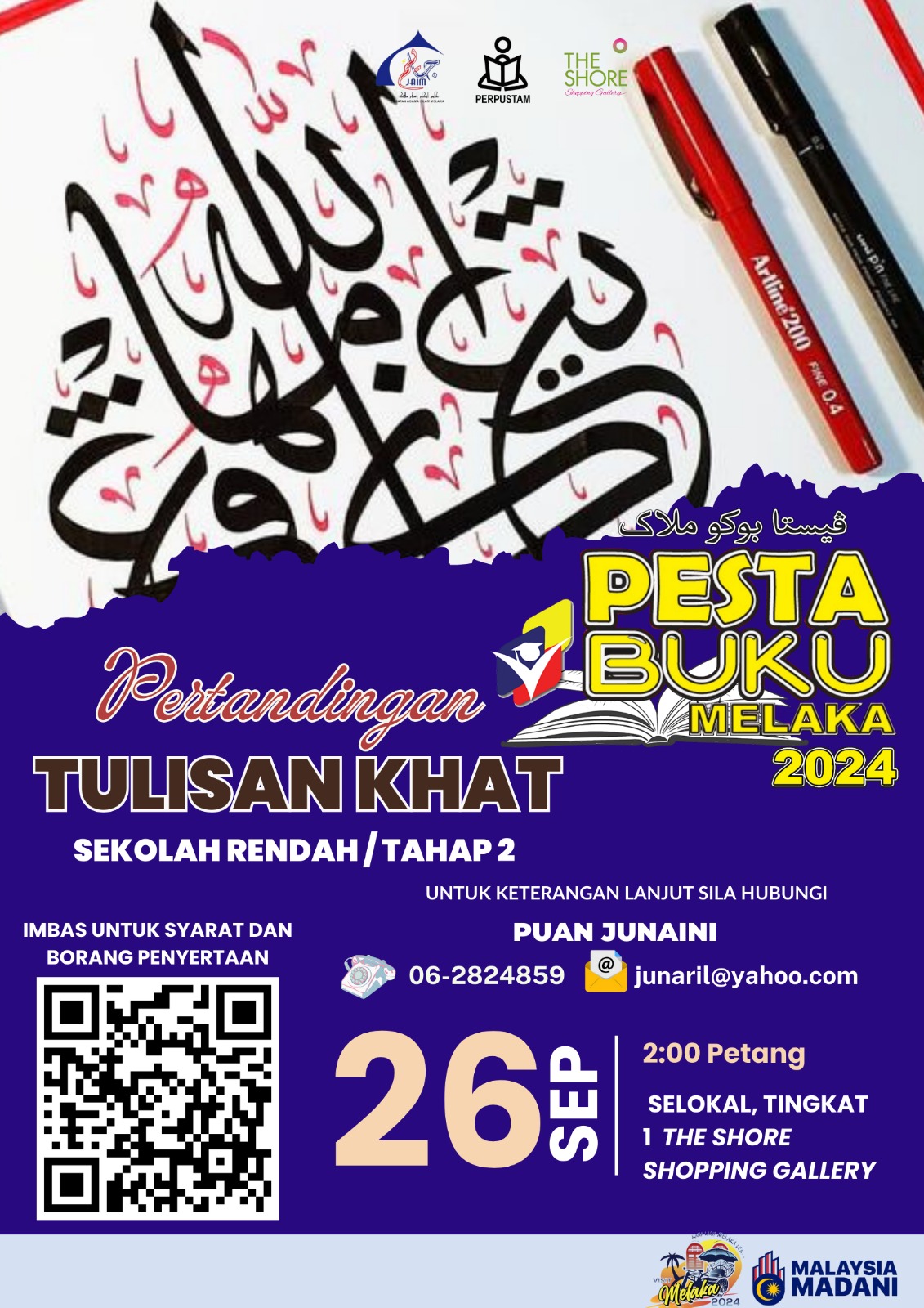 Aktiviti Pesta Buku Melaka 202410