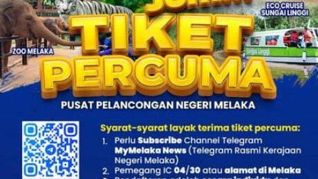 Jom... Jom... TIKET PERCUMA Pusat Pelancongan Negeri Melaka