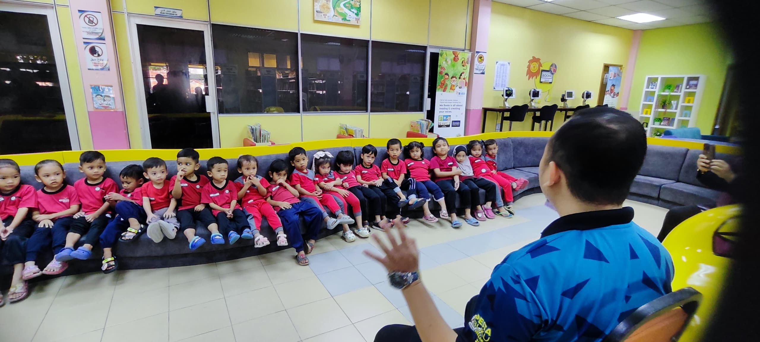 Kunjungan mesra daripada Pusat Anak Permata Negara (PAPN) 3