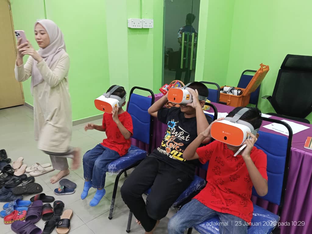 Lawatan dari Pusat Jagaan Kanak-Kanak Generasi Nur 2