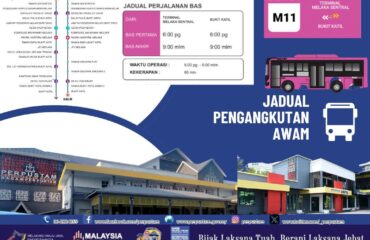 JADUAL PENGANGKUTAN AWAM KE PERPUSTAM