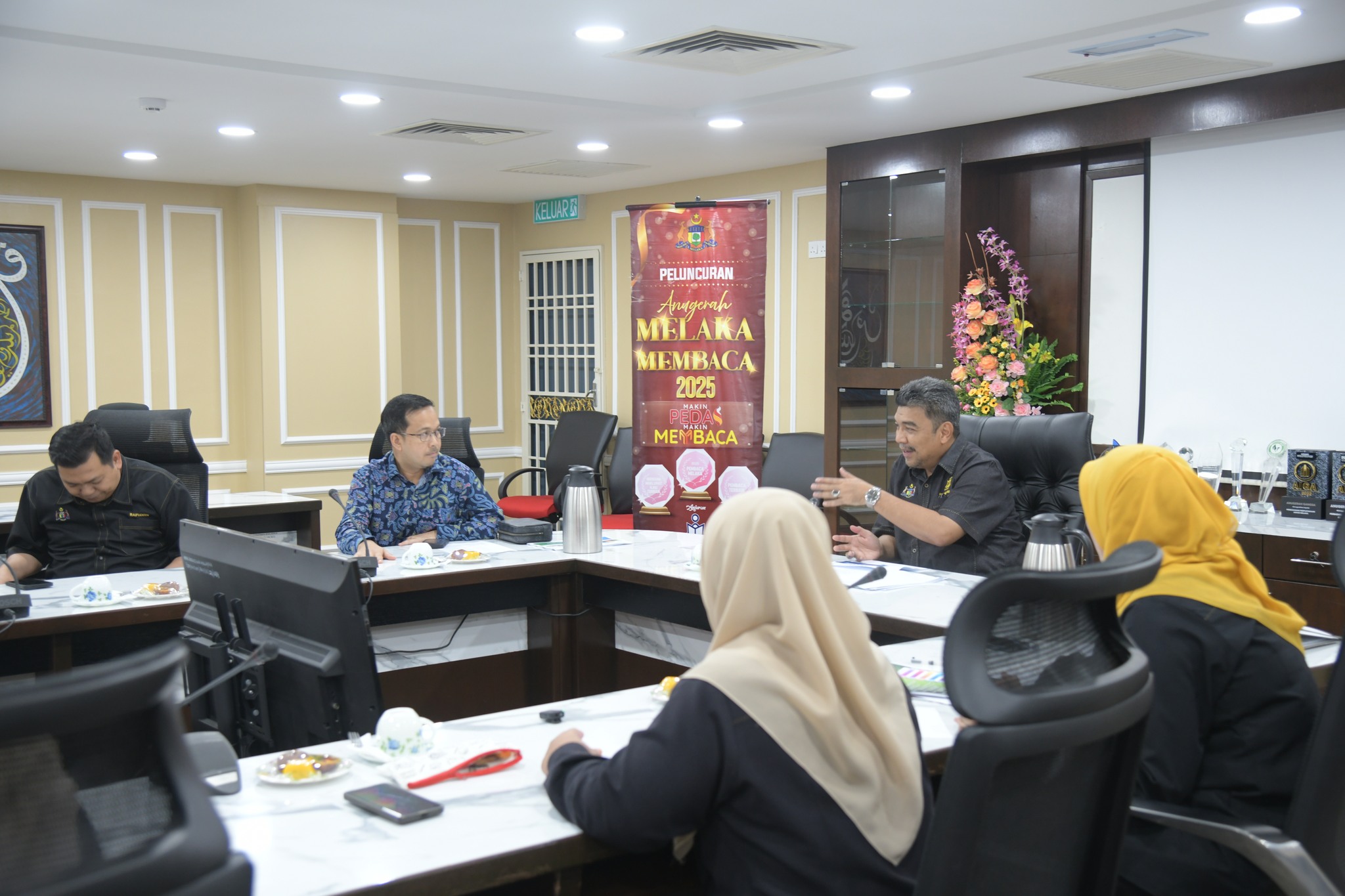 Sesi Perbincangan Bersama Duta Anugerah Melaka Membaca 2025 2