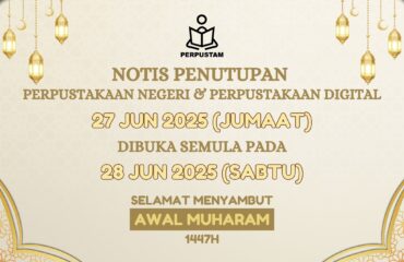 Notis Penutupan Perkhidmatan Perpustakaan