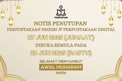 Notis Penutupan Perkhidmatan Perpustakaan
