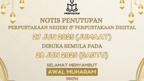 Notis Penutupan Perkhidmatan Perpustakaan