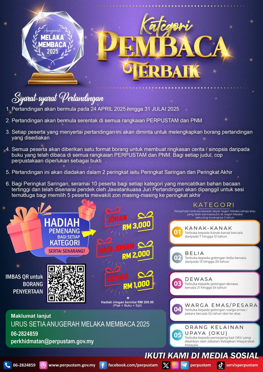 Anugerah Melaka Membaca 2025 2