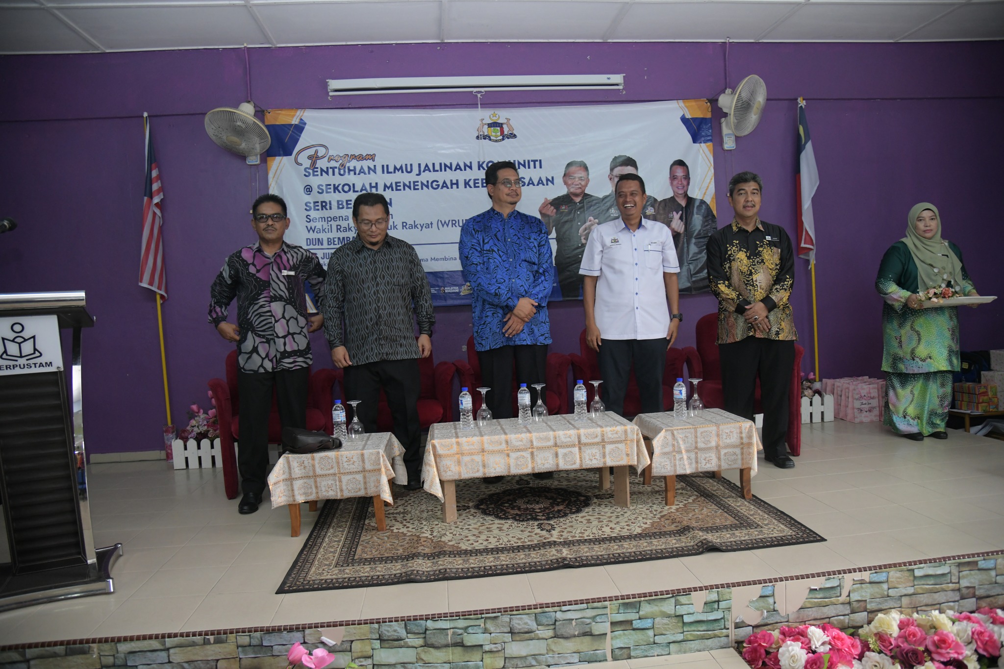 Program Komuniti PERPUSTAM WRUR DUN Bemban Berlangsung dengan jayanya 2
