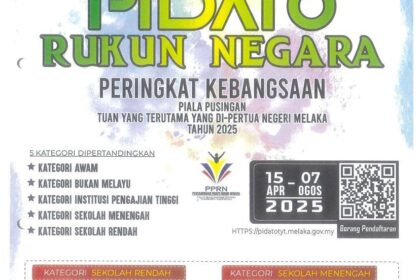PERTANDINGAN PIDATO RUKUN NEGARA PERINGKAT KEBANGSAAN