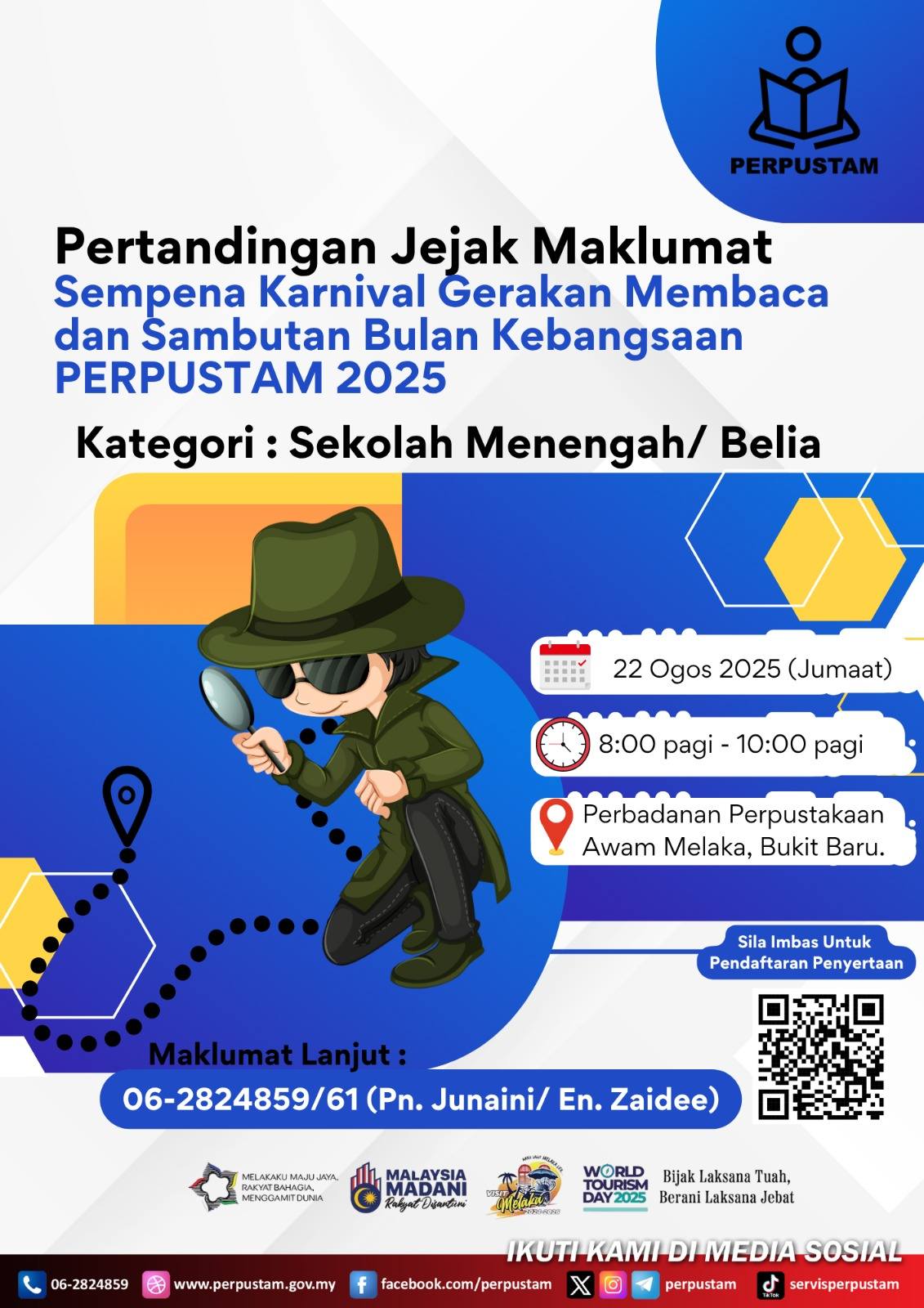 Karnival Gerakan Membaca sempena Sambutan Bulan Kebangsaan Tahun 2025