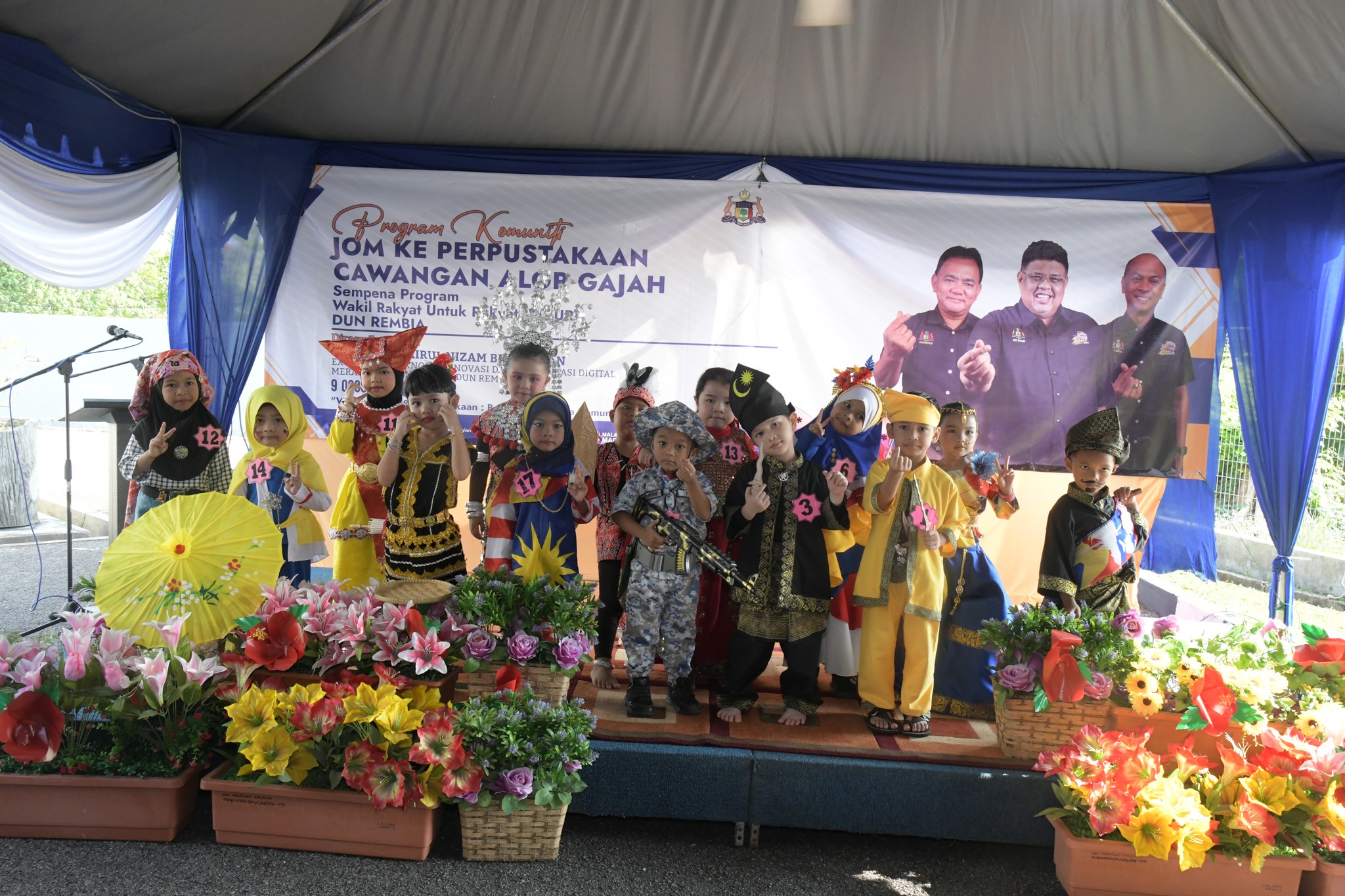 Program Komuniti Jom Ke Perpustakaan Cawangan Alor Gajah Sempena Program Wakil Rakyat Untuk Rakyat (WRUR) Dun Rembia