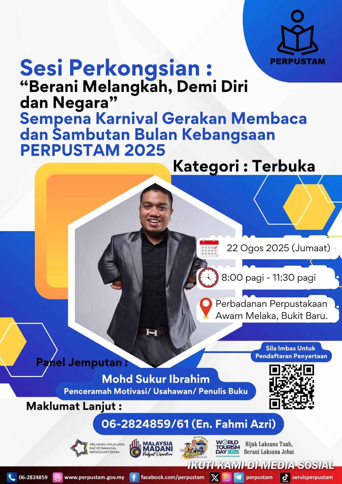 Karnival Gerakan Membaca sempena Sambutan Bulan Kebangsaan Tahun 2025