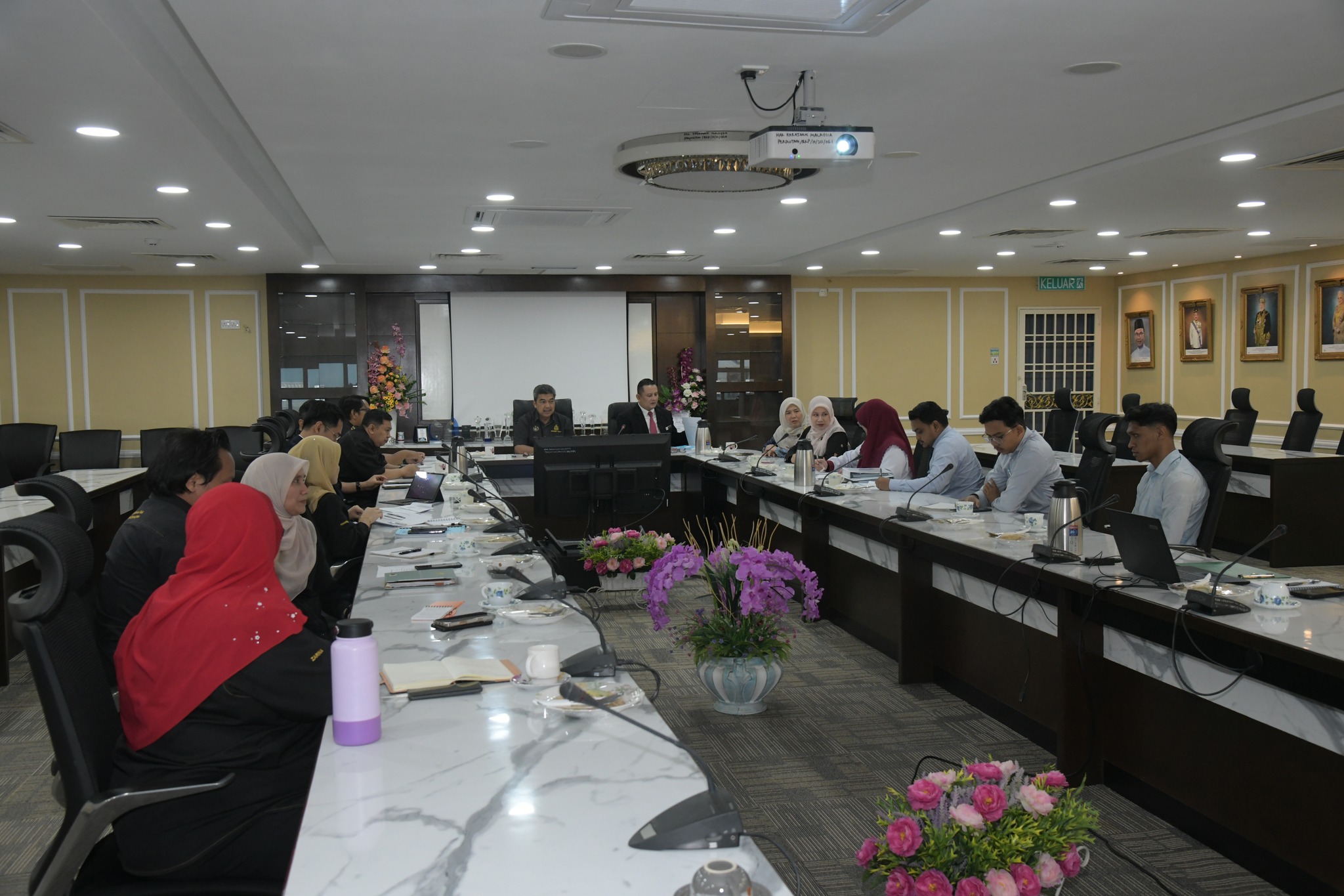 Mesyuarat Penutup berkenaan Penyata Kewangan Perbadanan Perpustakaan Awam Melaka (PERPUSTAM)