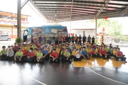 BENGKEL LITERASI MAKLUMAT DAN PAMERAN PERPUSTAKAAN DI SJKC PAY CHEE, PULAU SEBANG