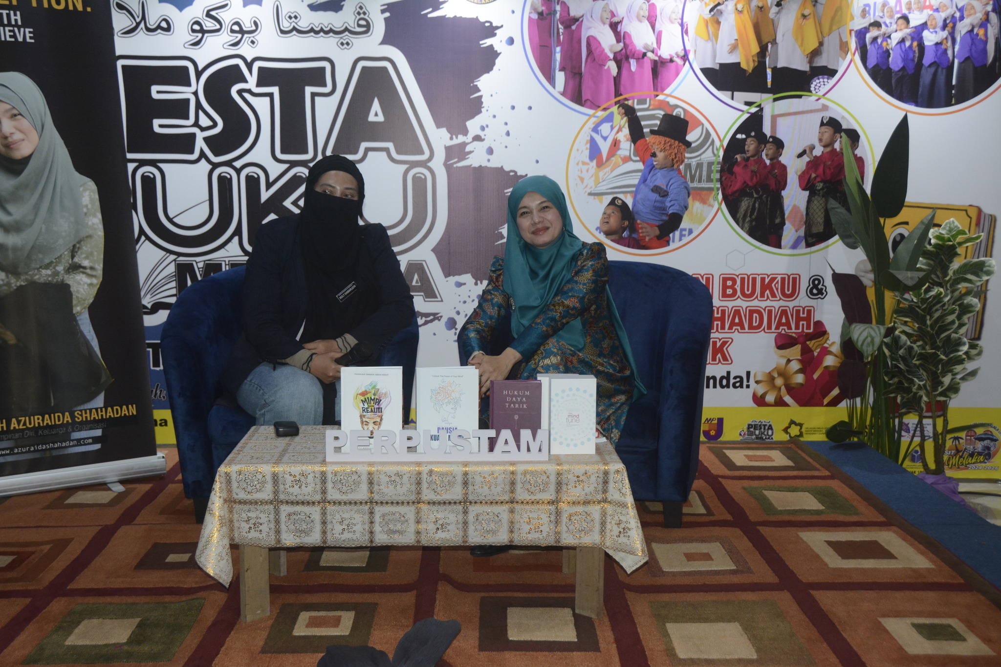SESI BERSAMA PENULIS : AZU SHAHDAN