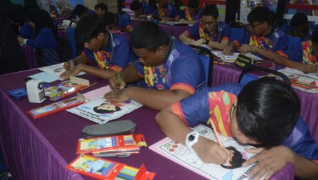Pertandingan Mewarna Kategori OKU / Pendidikan Khas
