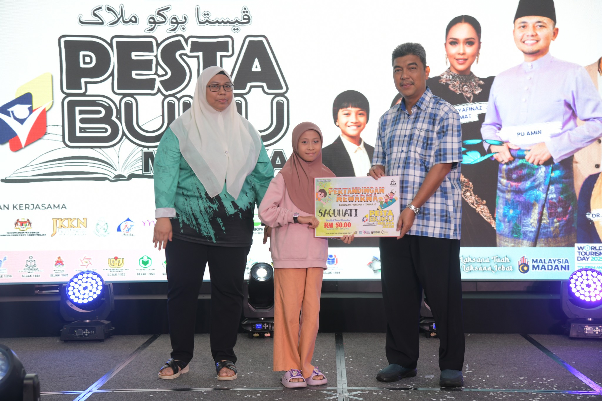 KEPUTUSAN PERTANDINGAN MEWARNA | SEKOLAH RENDAH / TAHAP 2