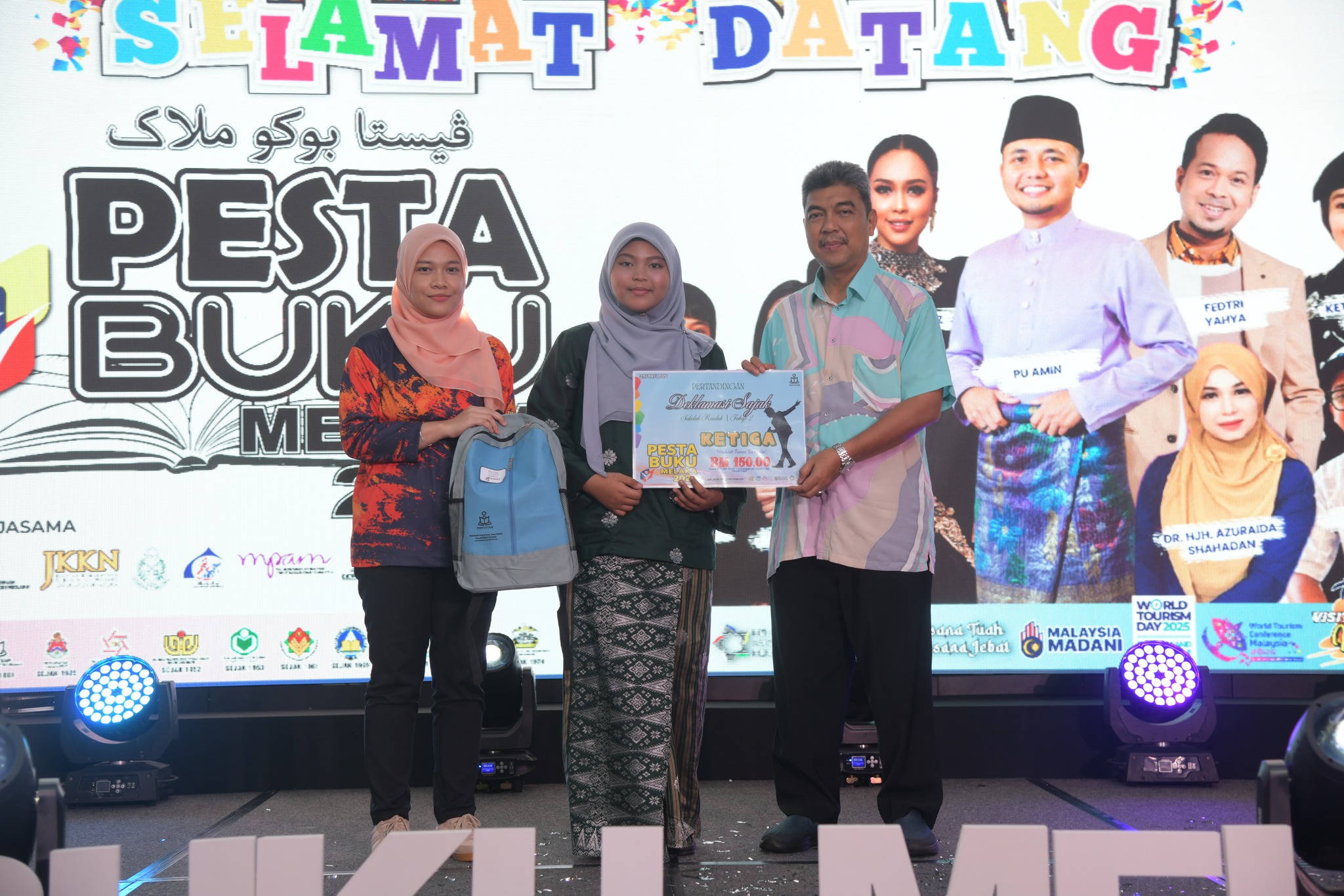 KEPUTUSAN PERTANDINGAN DEKLAMASI SAJAK | SEKOLAH RENDAH / TAHAP 2