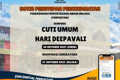 NOTIS PENUTUPAN PERKHIDMATAN PERPUSTAKAAN
