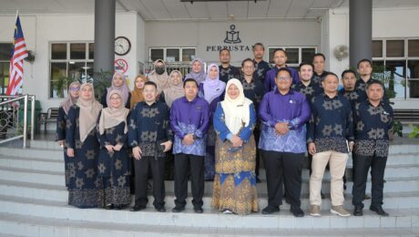 KUNJUNGAN PERBADANAN PERPUSTAKAAN AWAM TERENGGANU (PPAT) KE PERPUSTAM