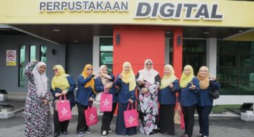 Lawatan Penanda Aras Politeknik Merlimau Melaka ke PERPUSTAM