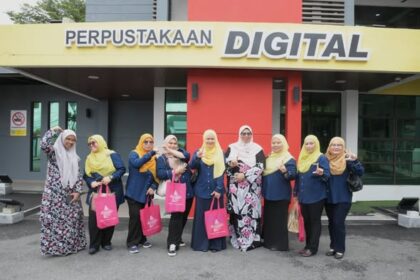 Lawatan Penanda Aras Politeknik Merlimau Melaka ke PERPUSTAM