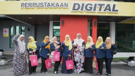Lawatan Penanda Aras Politeknik Merlimau Melaka ke PERPUSTAM