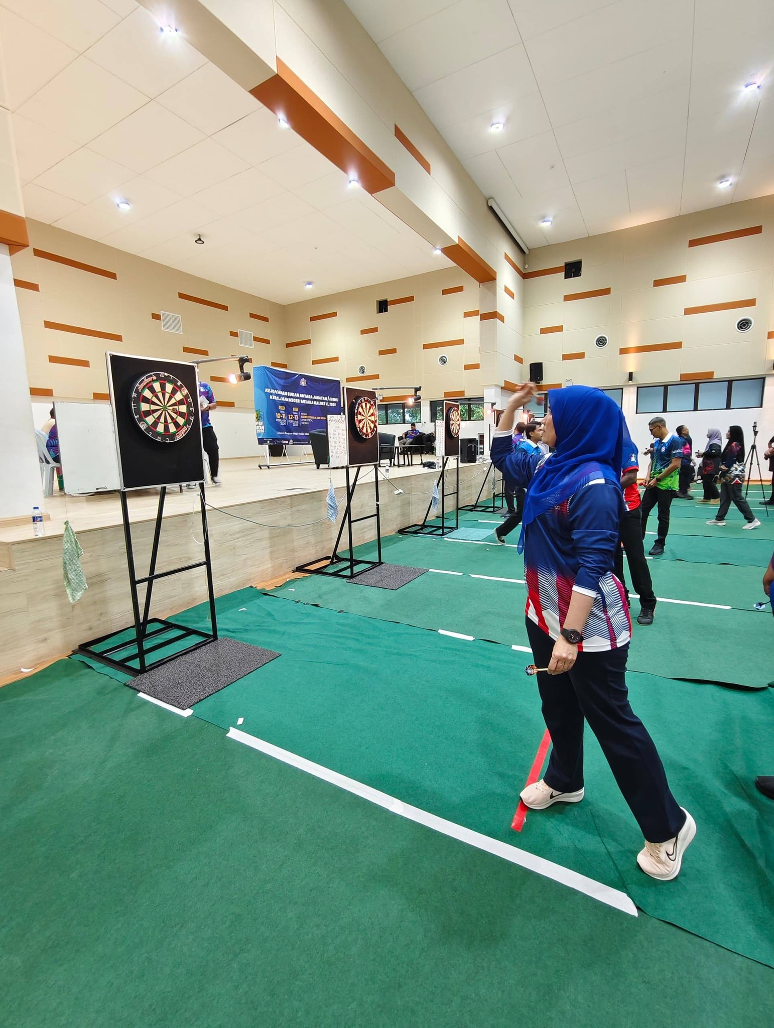 Perlawanan Dart Sukan Antara Jabatan 2026 pada 12–13 Februari di Kompleks Belia & Sukan Melaka