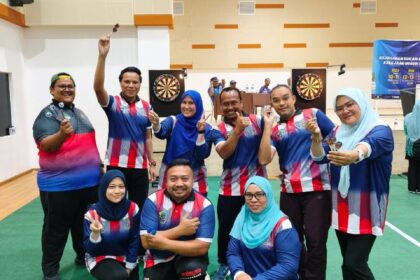 Perlawanan Dart Sukan Antara Jabatan 2026 pada 12–13 Februari di Kompleks Belia & Sukan Melaka