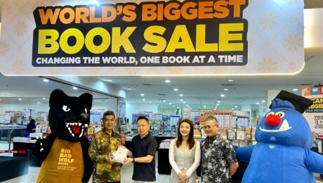 MAJLIS PERASMIAN BIG BAD WOLF BOOKS SALE