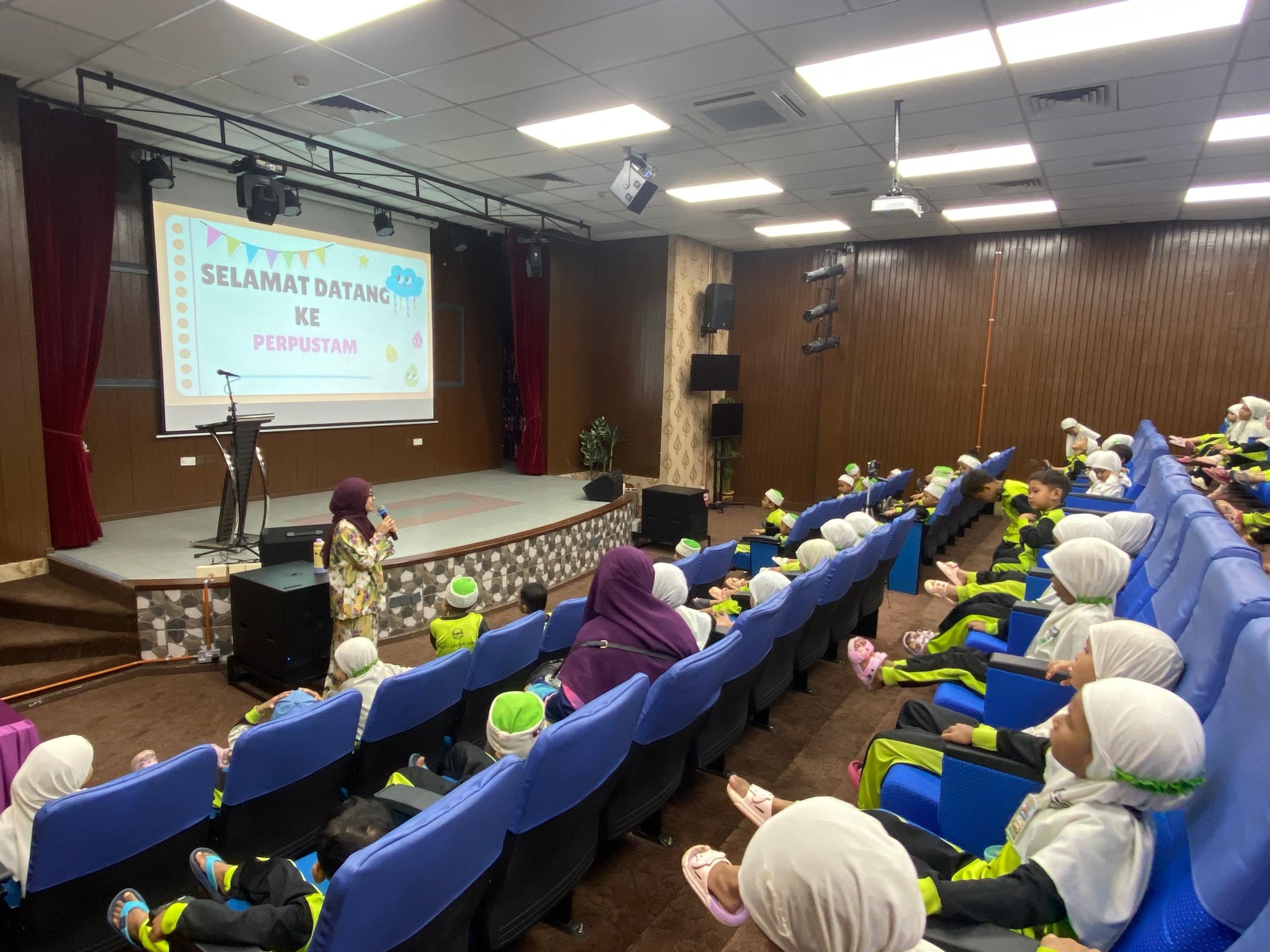 Kunjungan Tadika Pasti Annuriah ke PERPUSTAM