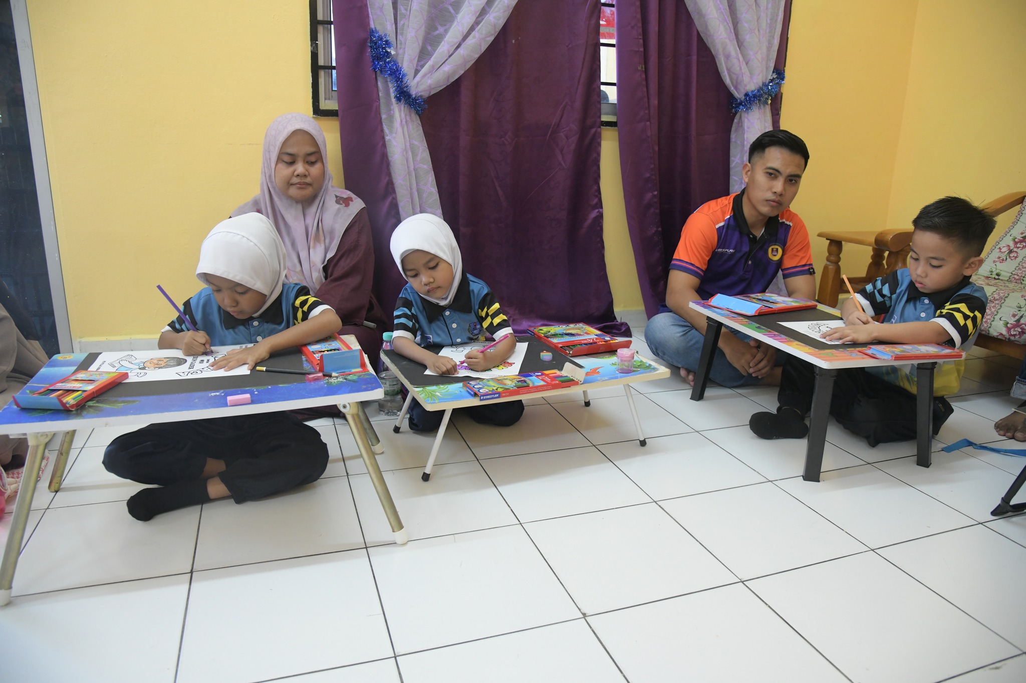 Program Komuniti Jom Santai @ Perpustakaan Desa Pulau Sebang