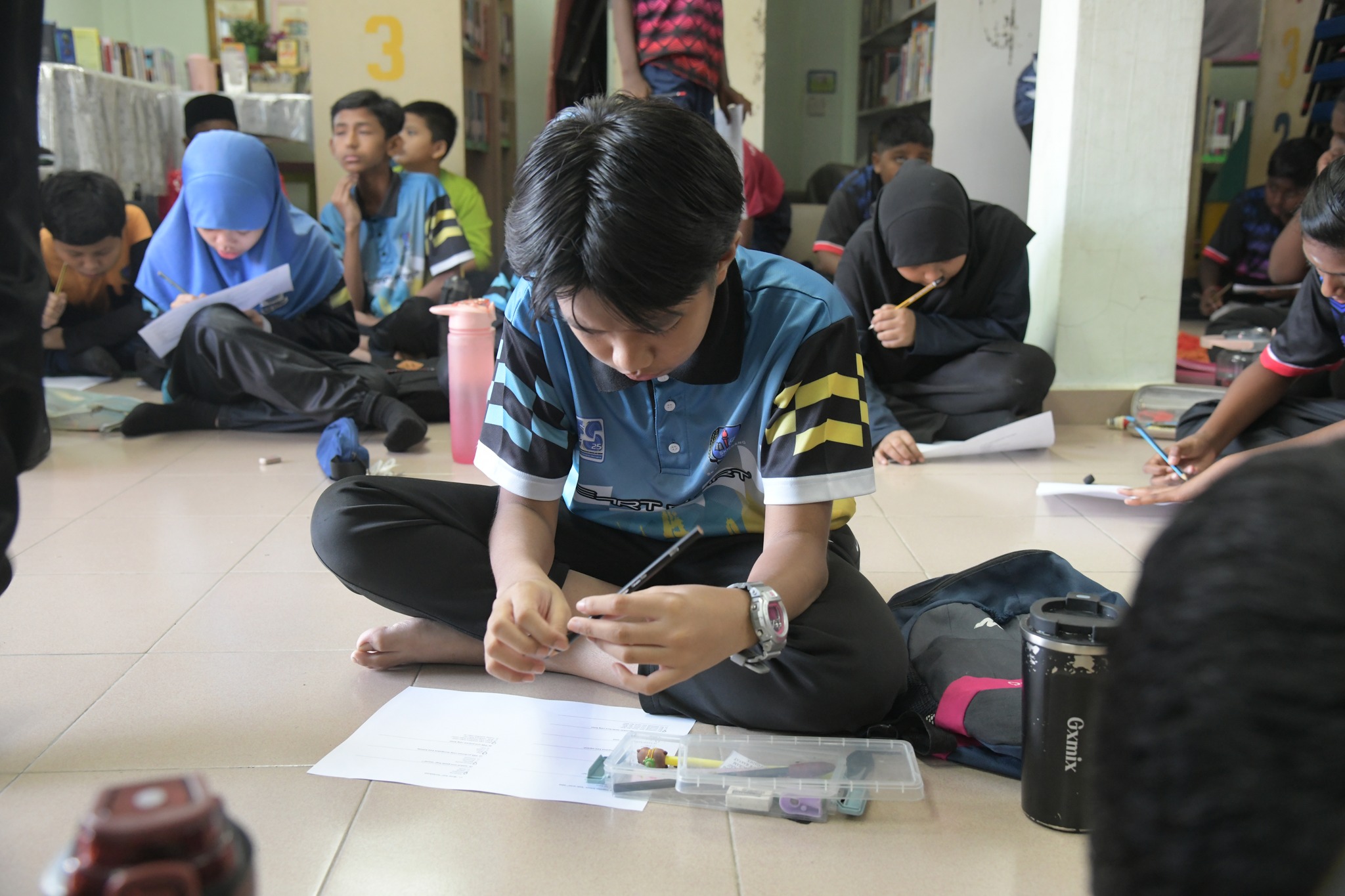 Program Komuniti Jom Santai @ Perpustakaan Desa Pulau Sebang