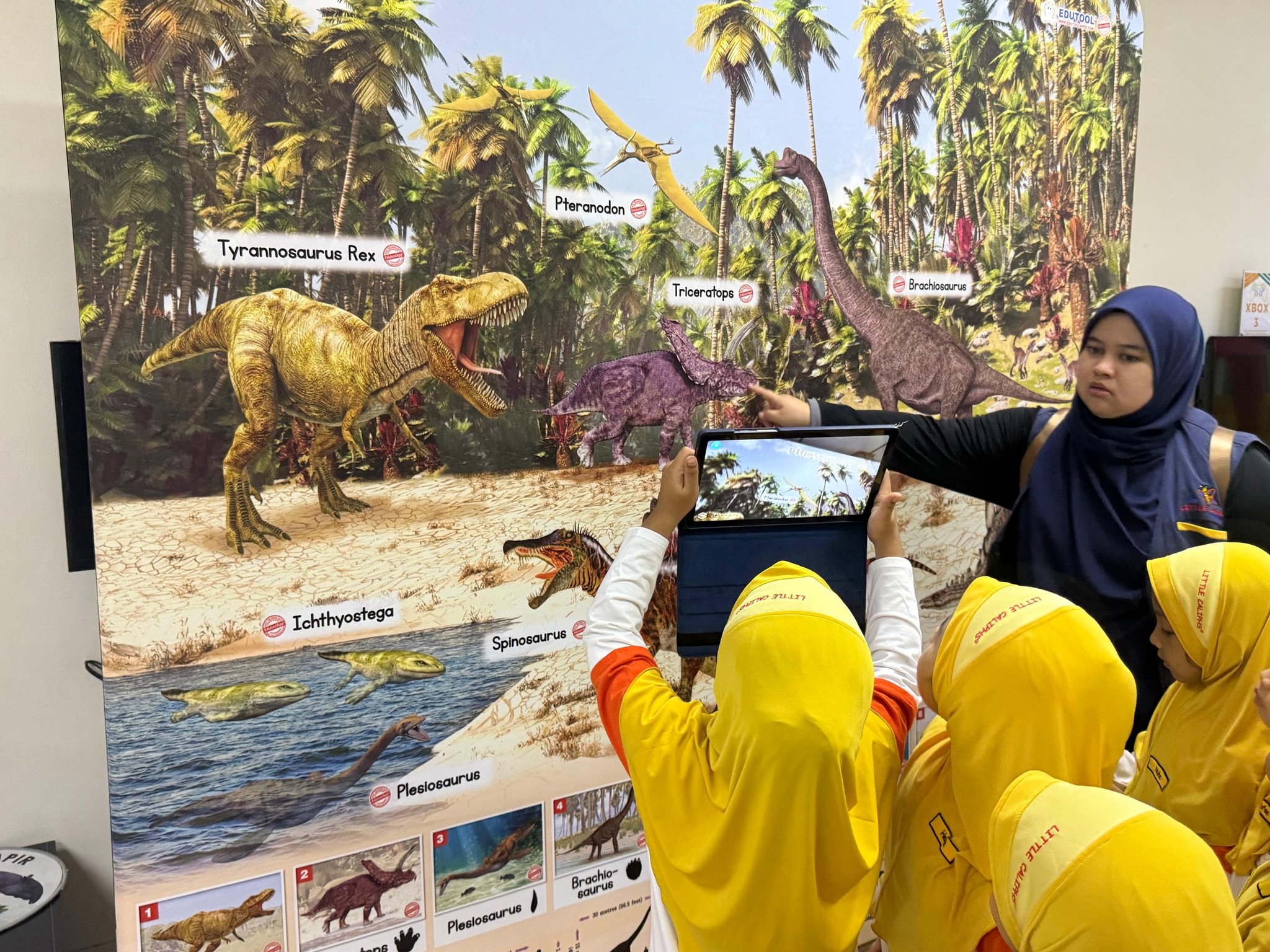Lawatan sambil belajar dari Tadika Little Caliphs