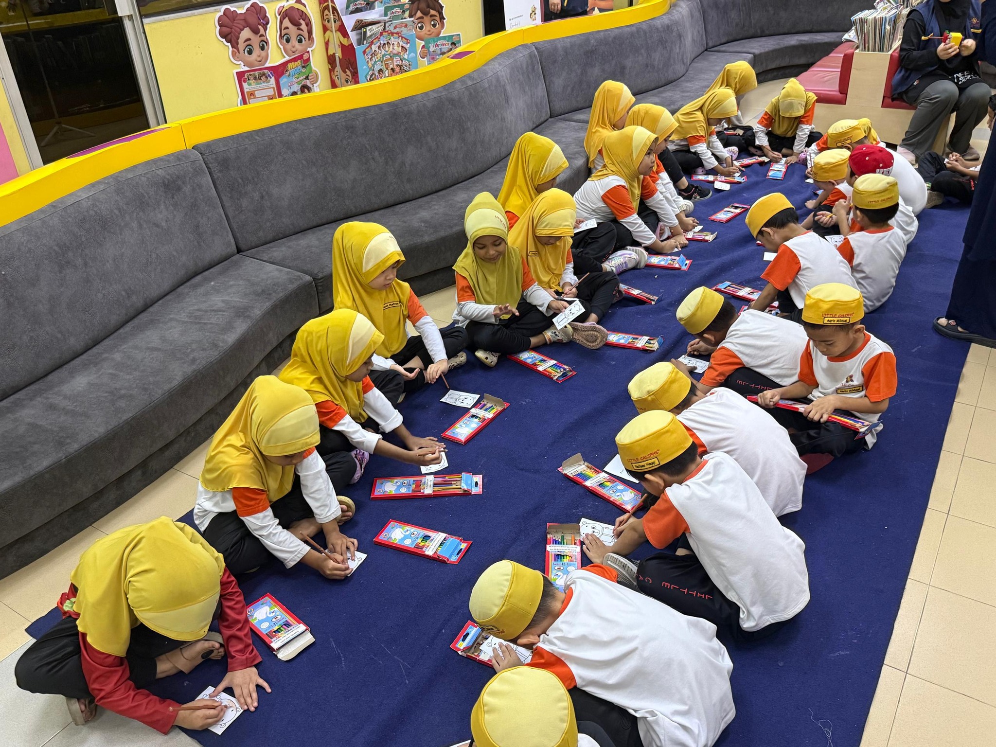 Lawatan sambil belajar dari Tadika Little Caliphs