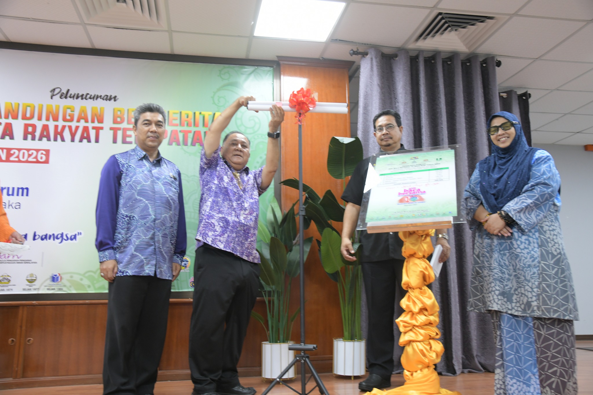 Majlis Perasmian Program Jom Baca Bersama 10 Minit Peringkat Negeri Melaka Tahun 2026
