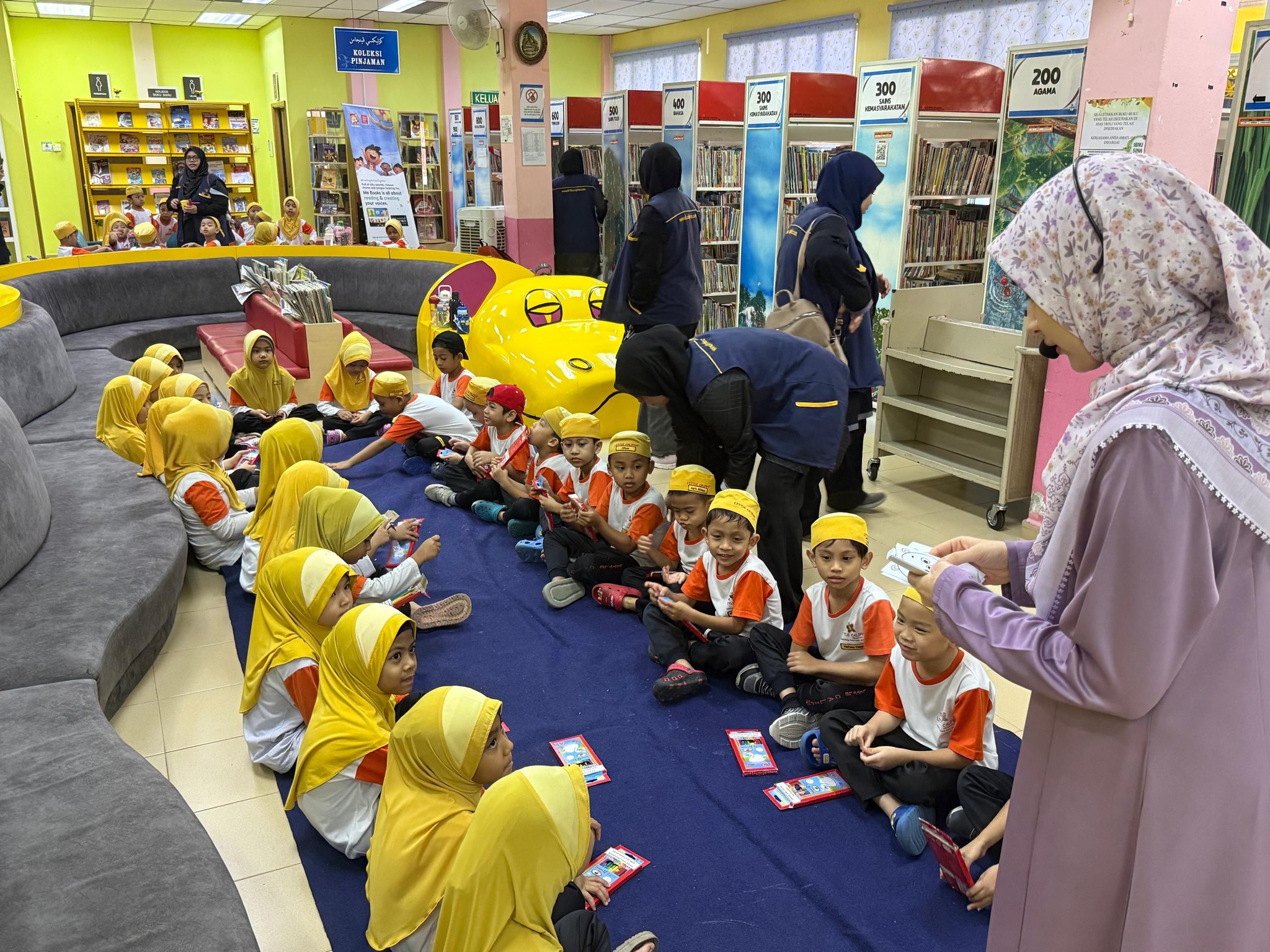 Lawatan sambil belajar dari Tadika Little Caliphs
