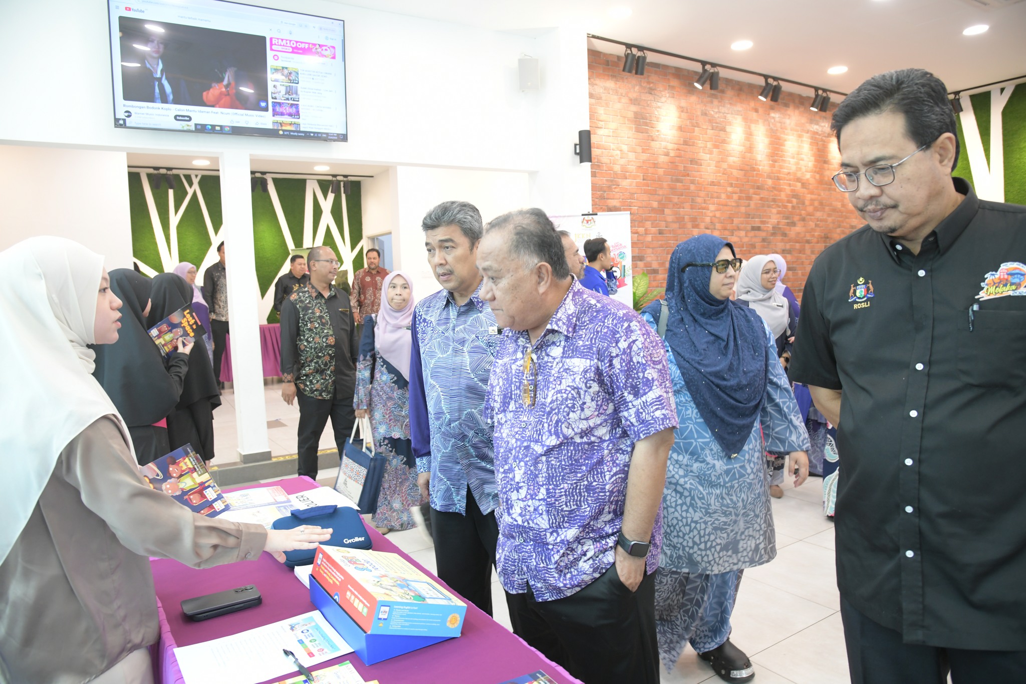 Penyelesaian Program Jom Baca Bersama 10 Minit serta Peluncuran Pertandingan Bercerita Cerita Rakyat Tempatan Peringkat Negeri Melaka