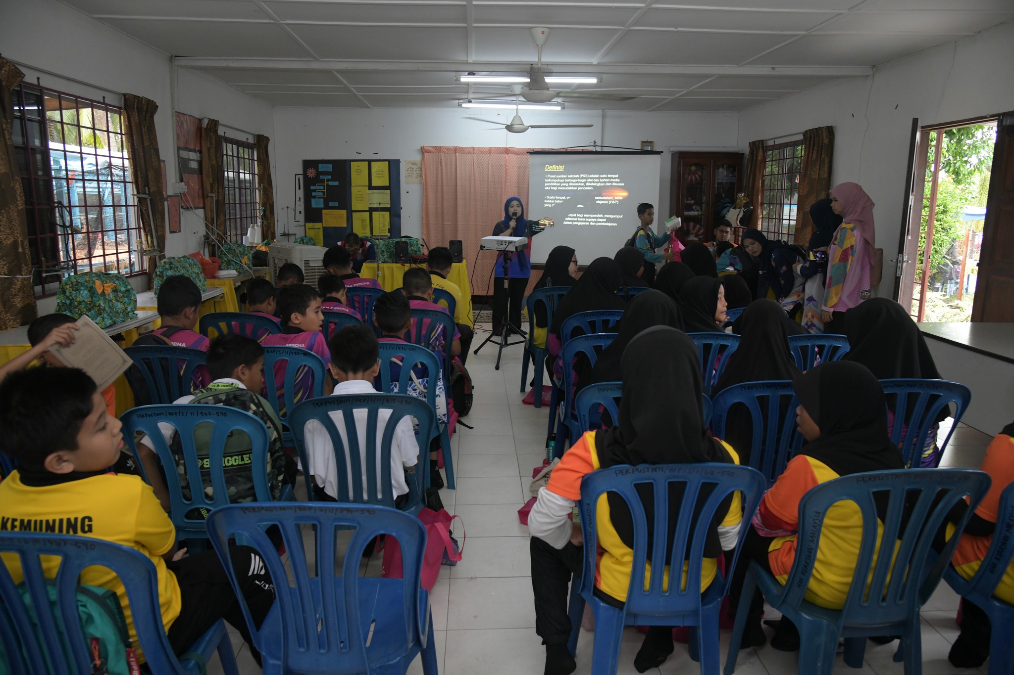 Program Komuniti Jom Santai @ Perpustakaan Desa Hutan Percha