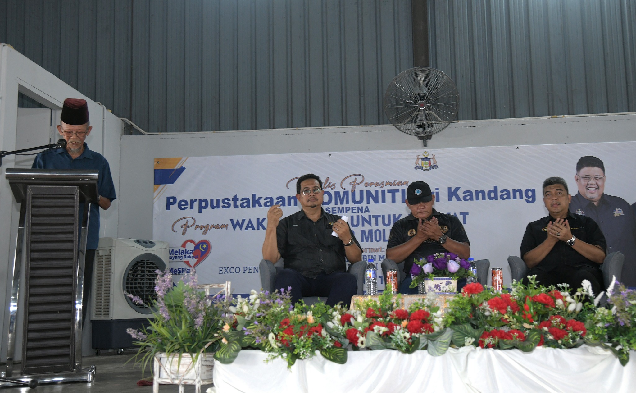 Majlis Perasmian Perpustakaan Komunity Sri Kandang