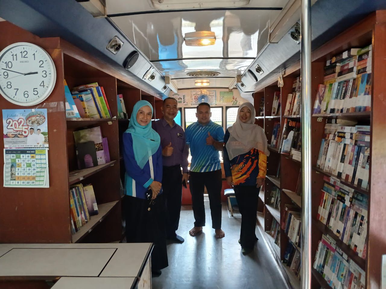 Aktiviti Bersama Team Bas Bergerak Hari Ini!