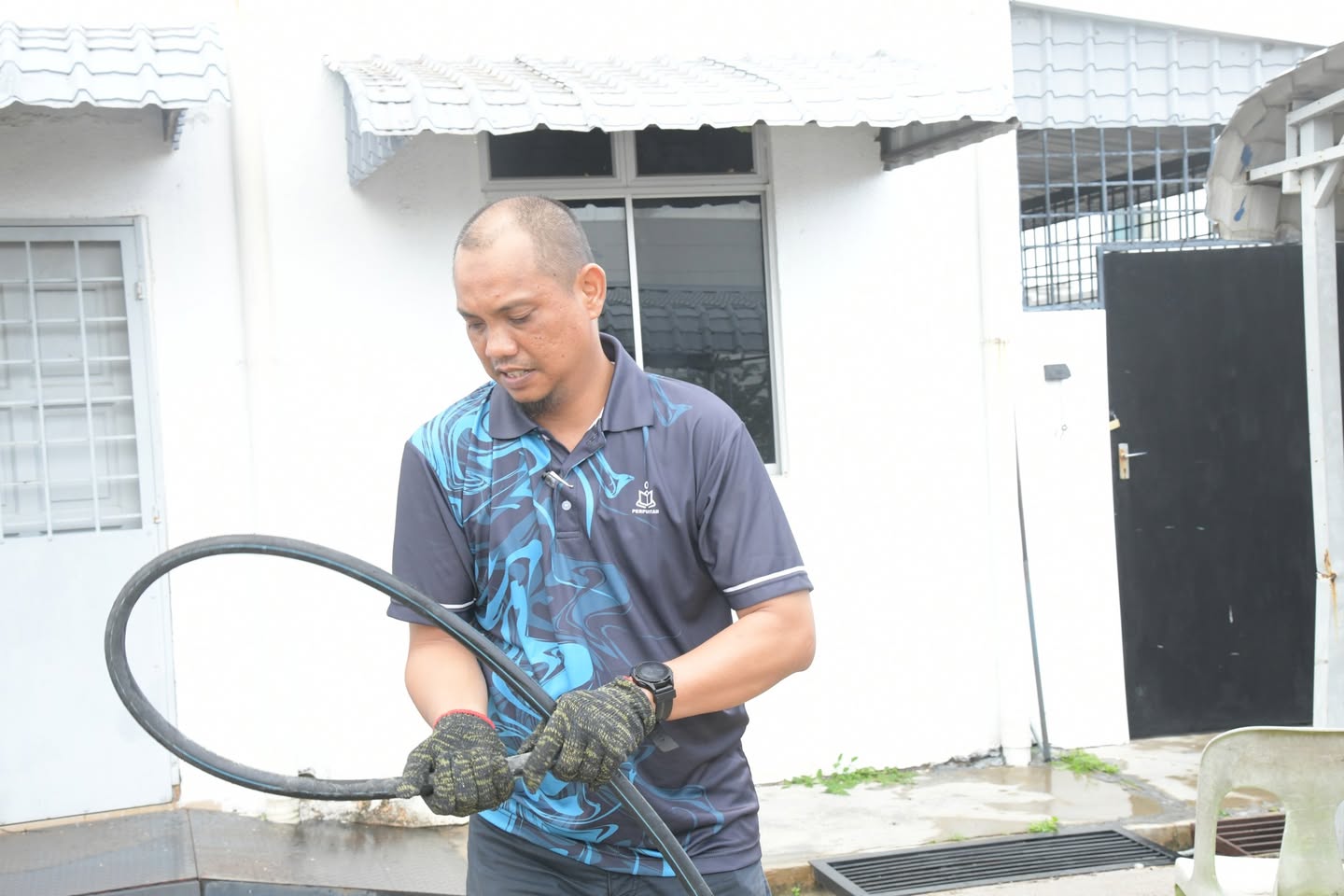 Program Gotong-Royong anjuran Perbadanan Perpustakaan Awam Melaka