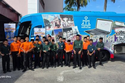 Bas Bergerak Digital PERPUSTAM telah “mendarat” di SM Tahfiz Al Quran (JAIM) Al-Abqari