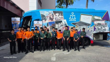 image Bas Bergerak Digital PERPUSTAM telah “mendarat” di SM Tahfiz Al Quran (JAIM) Al-Abqari