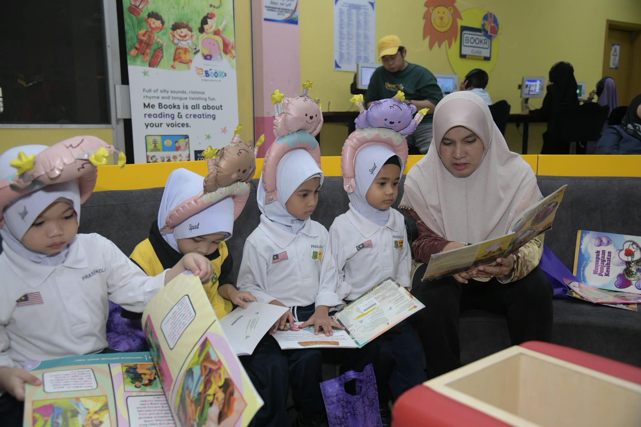 Kunjungan pelajar prasekolah SK Durian Daun 2
