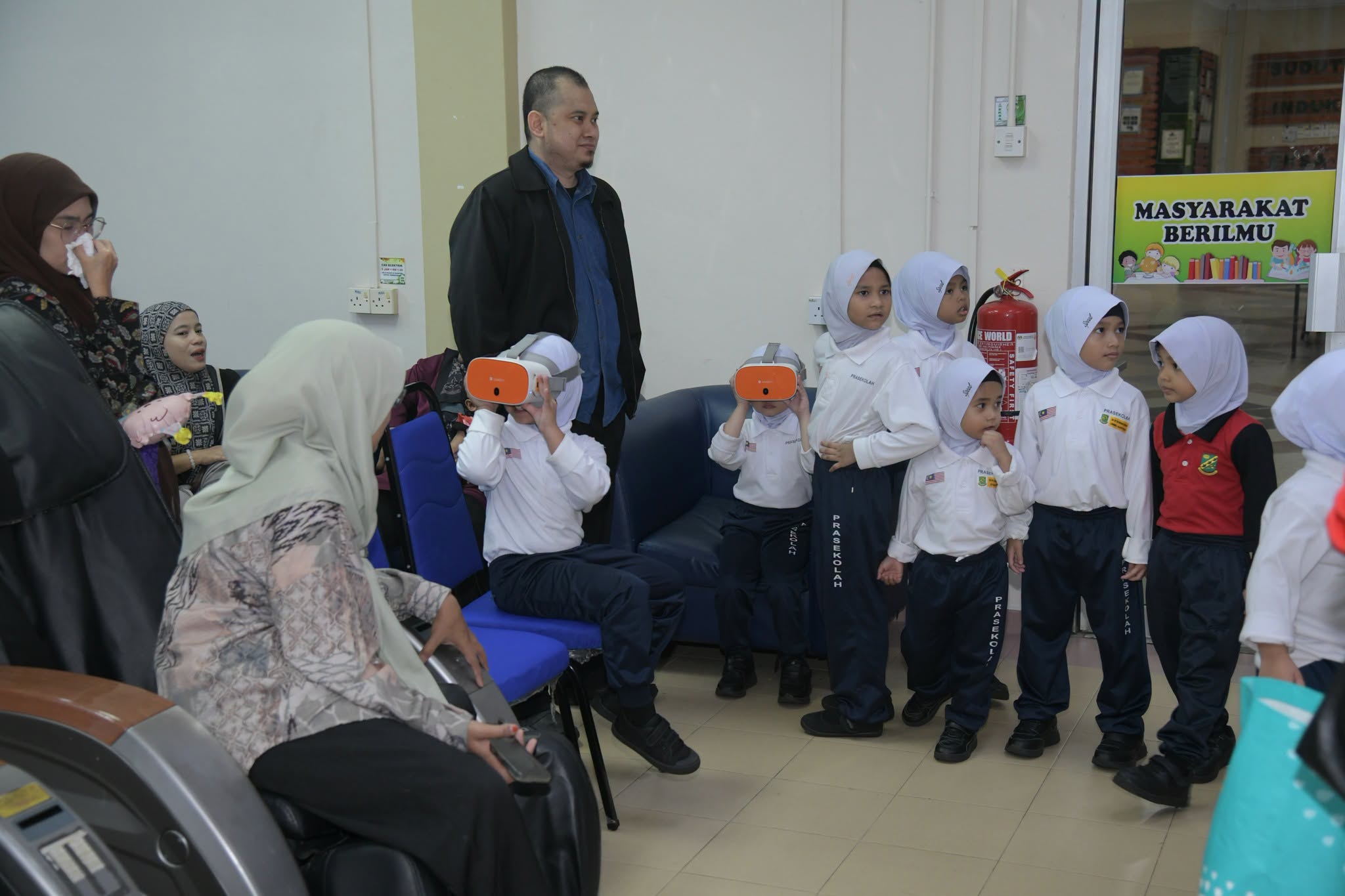 Kunjungan pelajar prasekolah SK Durian Daun 4