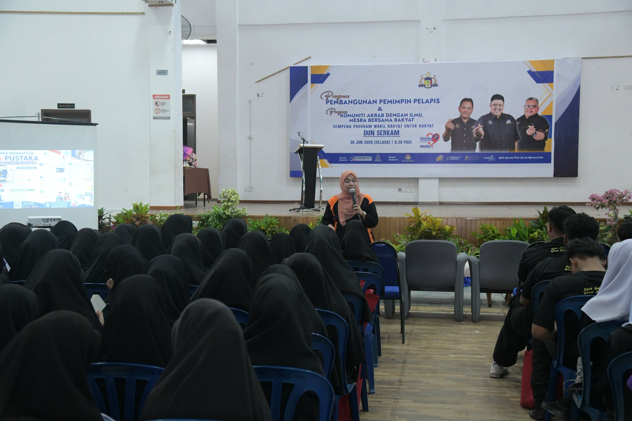 Program Komuniti "Akrab Dengan Ilmu, Bersama Dengan Rakyat" Sempena Wakil Rakyat Untuk Rakyat (WRUR) Dun Serkam 5